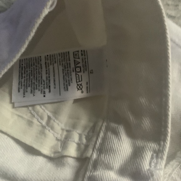 kids old navy white shorts size 12 - Picture 4 of 4